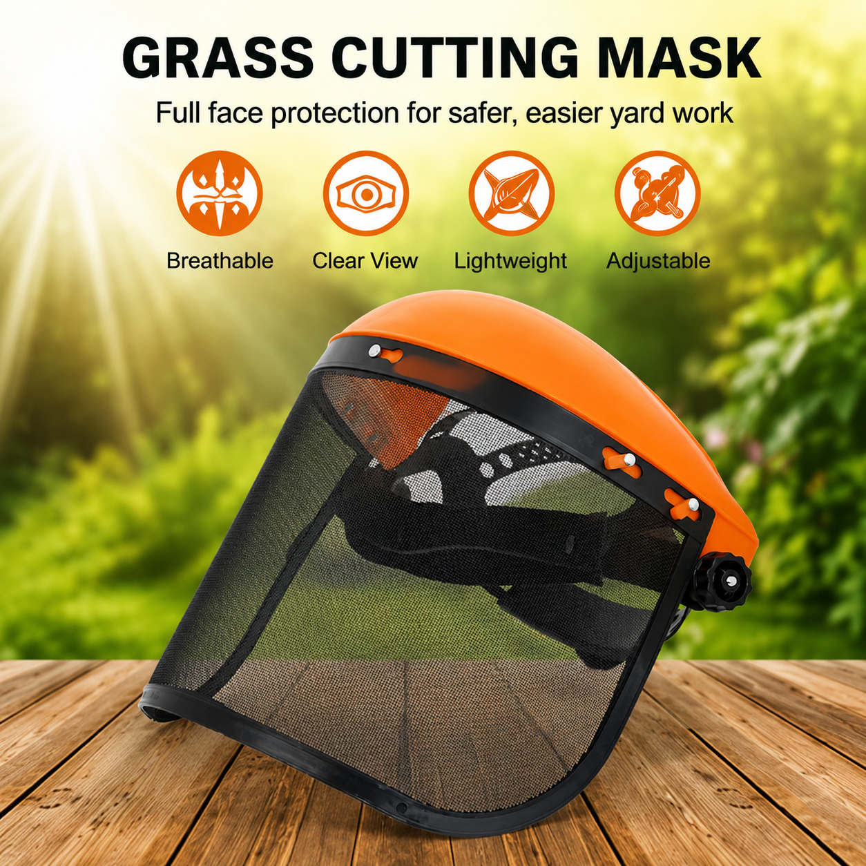 Grass Cutting Mask